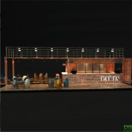 Container bar