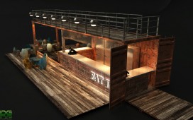 Container bar